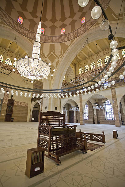 AlFateh Mosque Bahrain stock photo