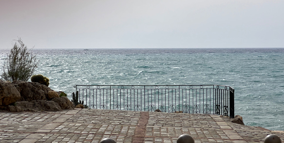 View over the Mediterranean Sea