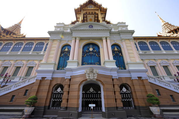 istock Wat Phra Kaew Museum (Royal grand palace) in Bangkok, 1573700002