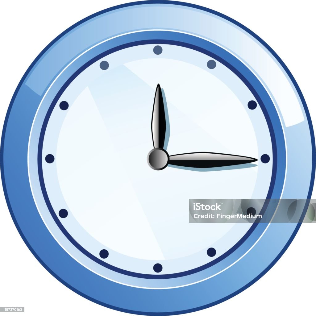 Reloj despertador - arte vectorial de Aguja de Reloj libre de derechos