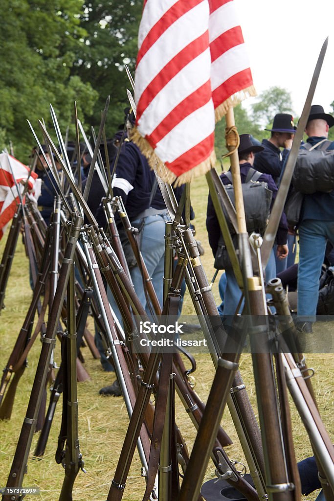 Pistolas, después de la batalla de Gettysburg - Foto de stock de Guerra civil estadounidense libre de derechos