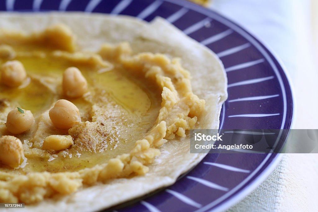 Hummus  Food Stock Photo