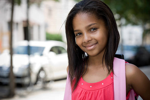 Girl With Straight Hair Stock Photos, Pictures & Royalty-Free Images -  iStock