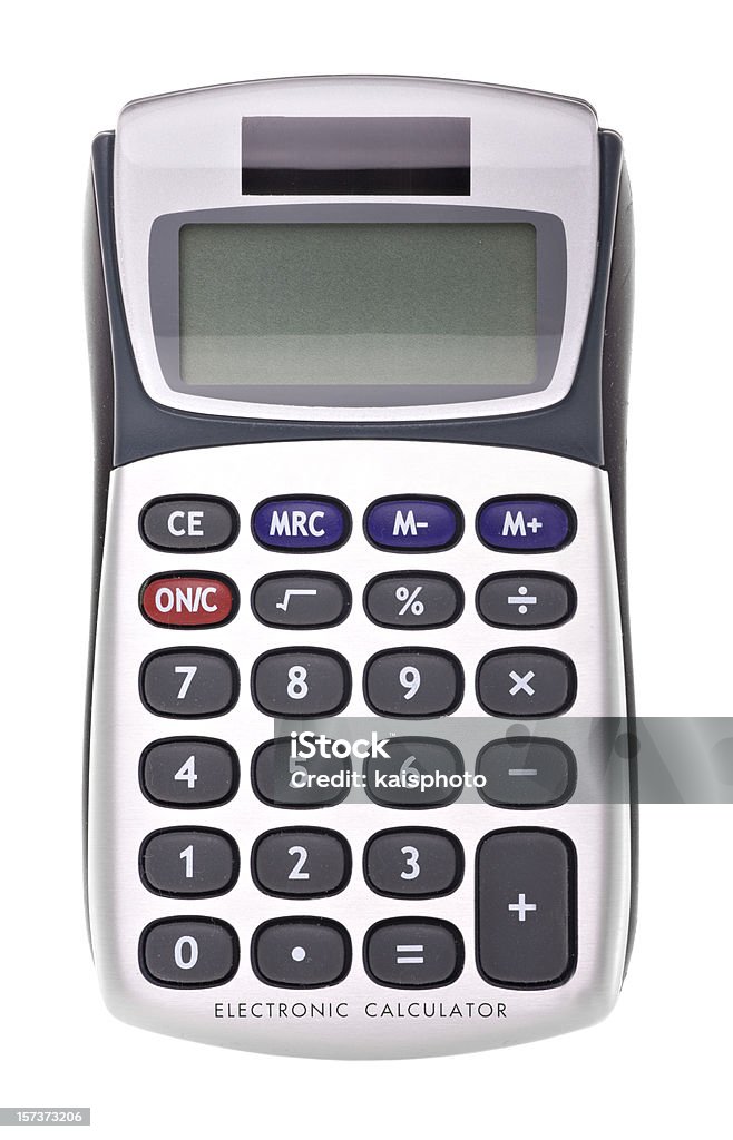 Calcolatrice - Foto stock royalty-free di Articolo di cancelleria