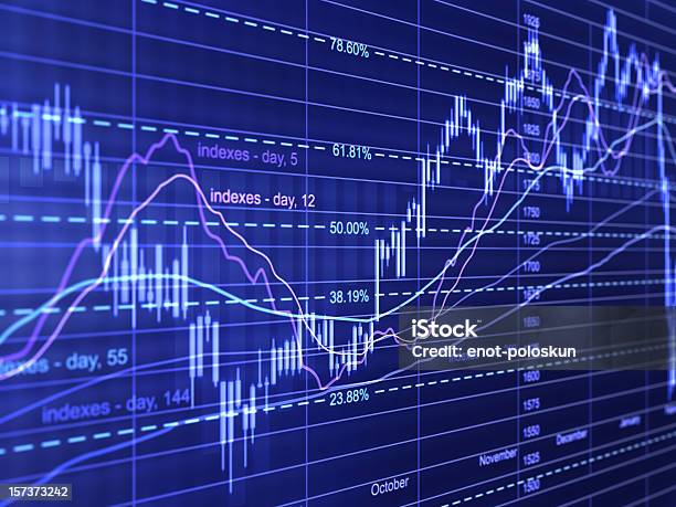 Financial Diagrams Stock Photo - Download Image Now - Finance, Stock Market and Exchange, Backgrounds