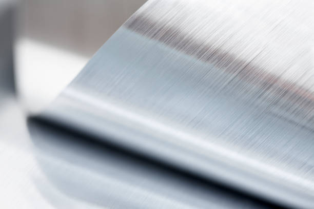 Metallic sheet.