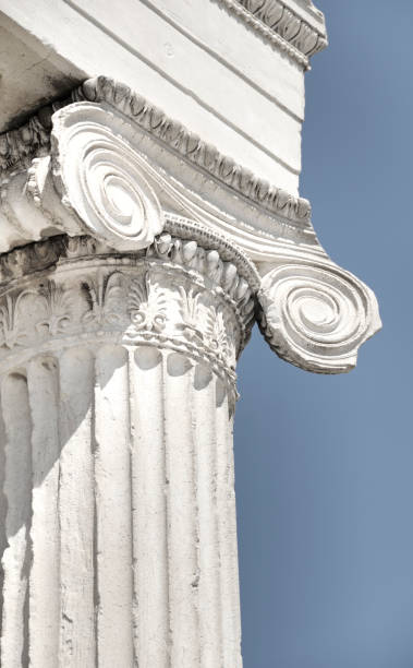 istock Column of Parthenon in Acropolis, Athens, Greece 157373381