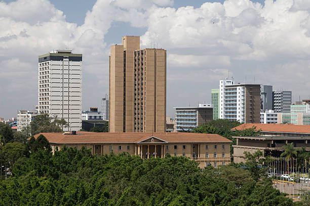 istock Nairobi city aerial view 157373781