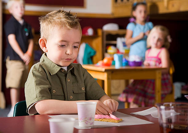 istock Preschool Children in a Classroom 157373903