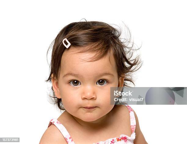 Bonito Pequeno Retrato De Criança - Fotografias de stock e mais imagens de Criança pequena - Criança pequena, 12-15 Meses, 12-23 Meses