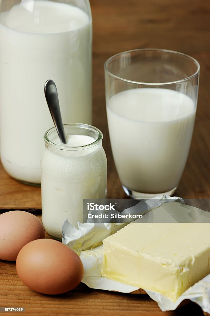 Produkty mlecznych - Zbiór zdjęć royalty-free (Bez ludzi)
