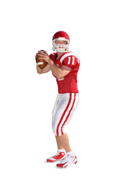 istock Football Player with Clipping Path 157374151