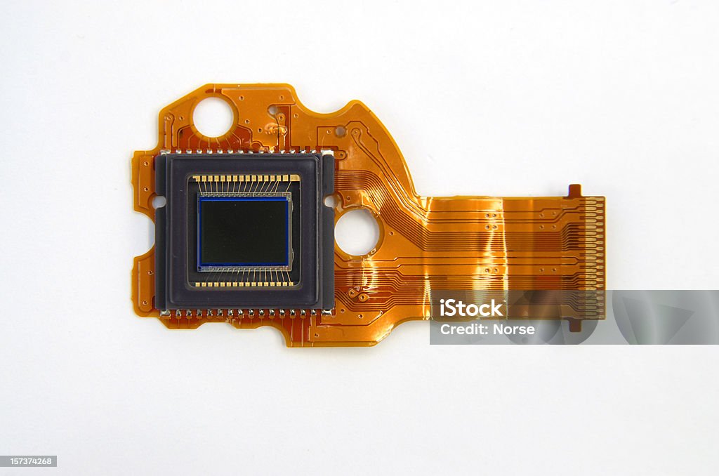 Digital Camera CCD sensor  Sensor Stock Photo