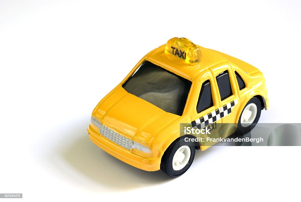 Yellow cab - Foto stock royalty-free di Taxi