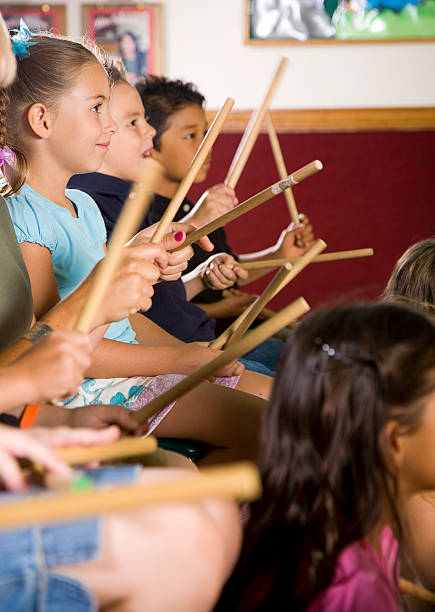 istock Preschool Children in a Music Class 157374732
