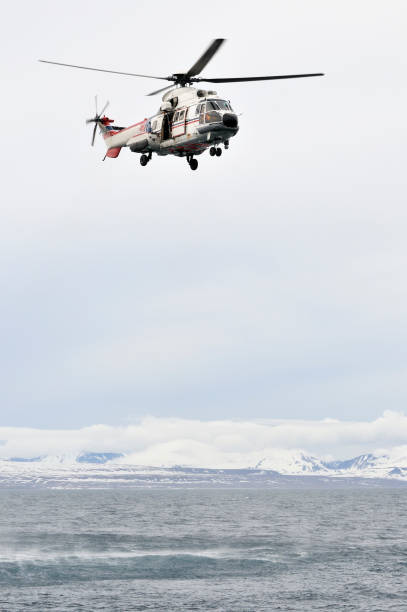 istock Sea rescue helicopter 157374803