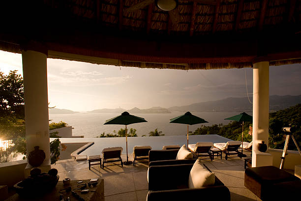 istock Luxury Villa at Sunset in Acapulco Mexico 157374955
