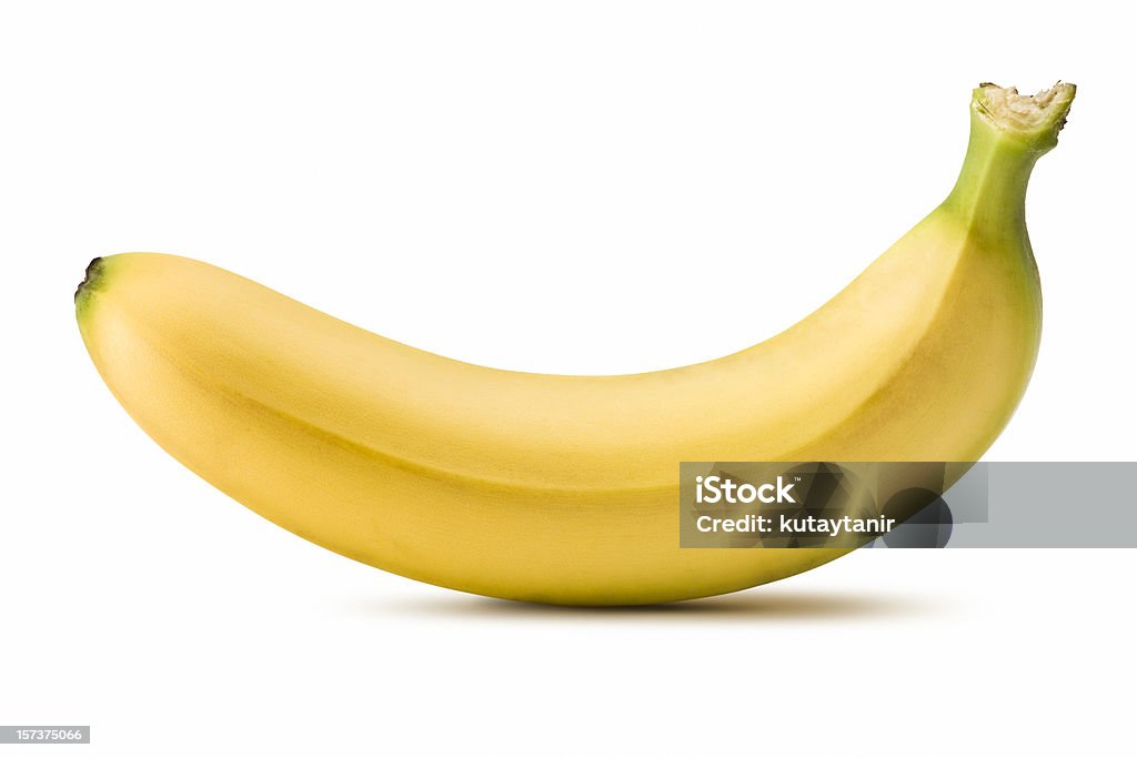 Banana (Clipping Path)  Banana Stock Photo