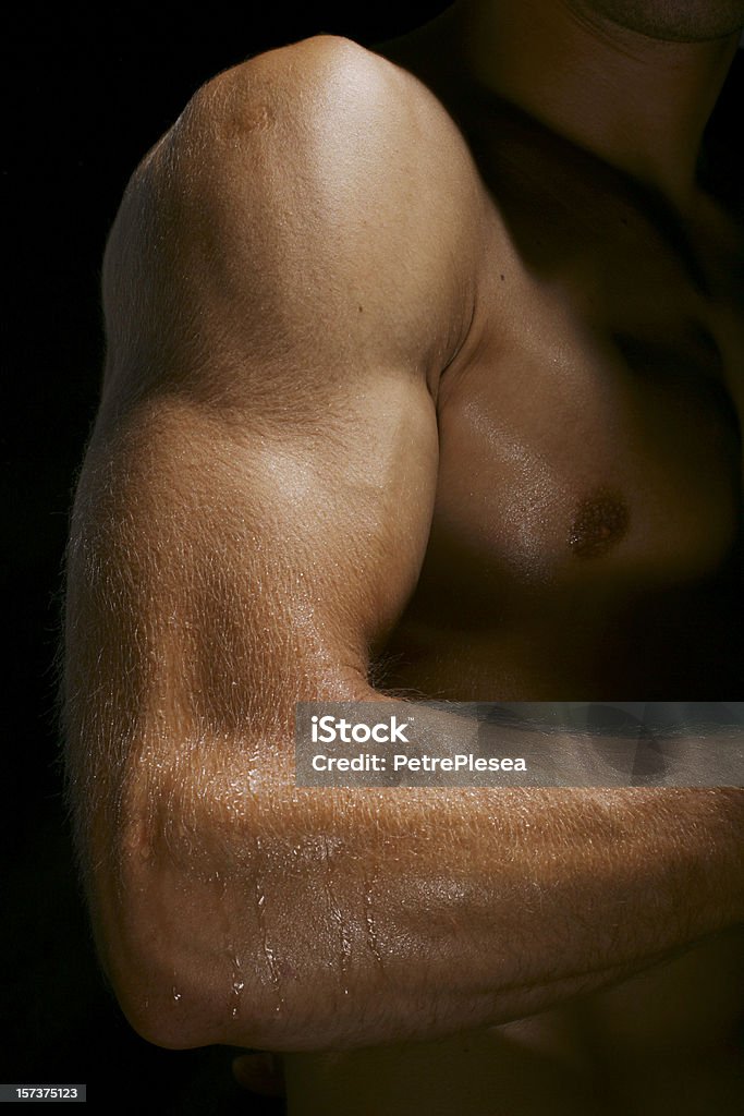 Homem poderoso braço - Foto de stock de Adulto royalty-free