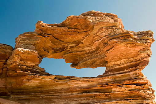 The famous rock formation in Kalbarri National Park, Western Australia.