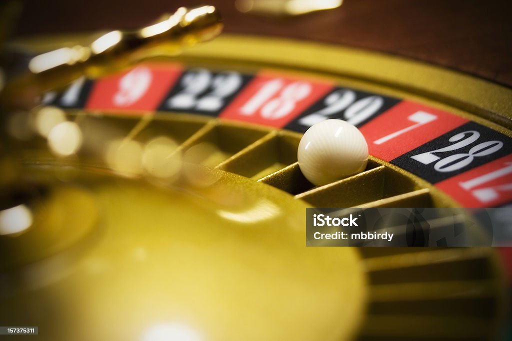 Roulette - Foto stock royalty-free di Tavolo della roulette