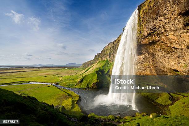 Scotland Island Stockfoto und mehr Bilder von Wasserfall Seljalandsfoss - Wasserfall Seljalandsfoss, Bach, Blau