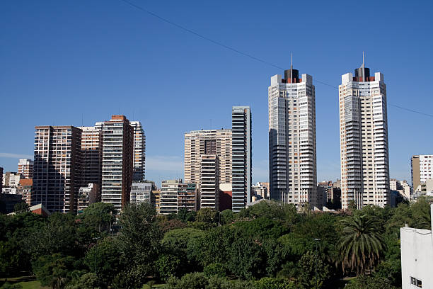 Buenos Aires, city view stock photo