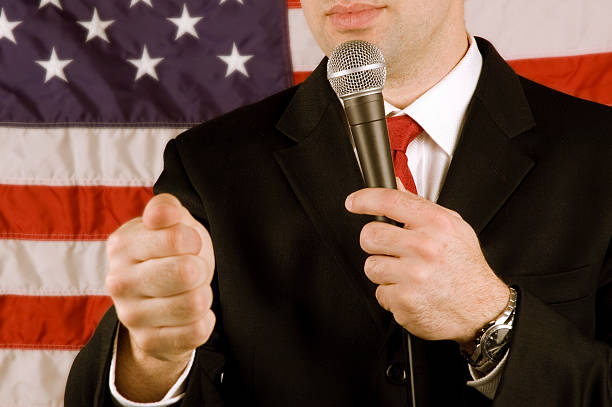 istock American politician giving a speech 157375659