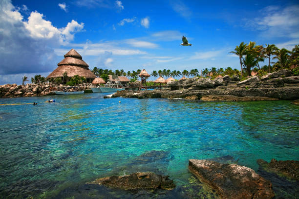 paraíso na terra - cancun - fotografias e filmes do acervo