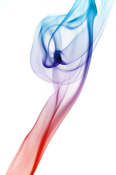 istock Abstract shapes made of smoke 157375744