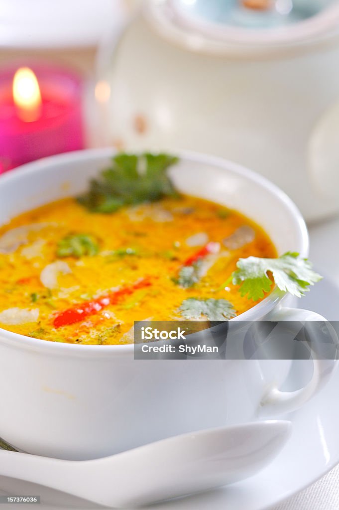 Garnelen-Suppe-asiatischen Stil - Lizenzfrei Asiatische Kultur Stock-Foto