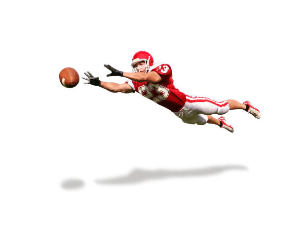 wide receiver mit clipping path - receiver stock-fotos und bilder