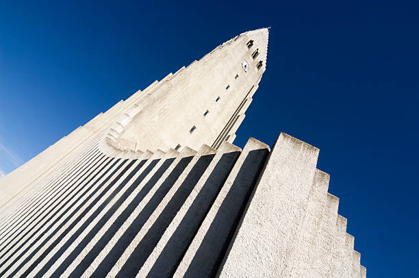 istock Hallgrimskirkja cathedral, Reykjavik Iceland 157376148