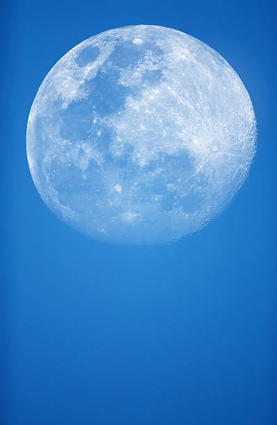 Blue Moon stock photo