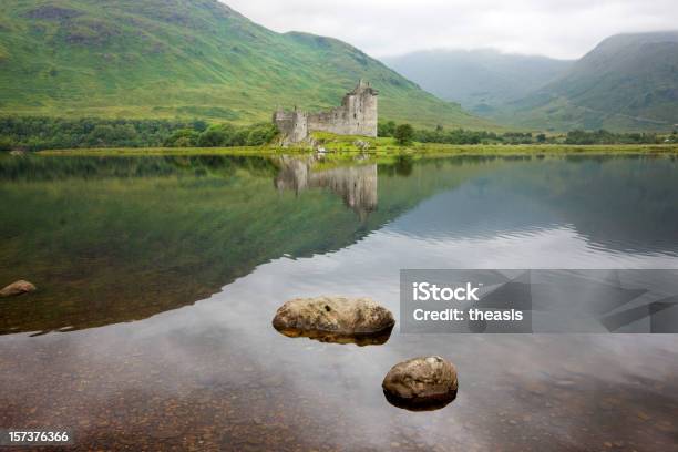 Kilchurn Castle Loch Awe - Fotografie stock e altre immagini di Castello - Castello, Scozia, Highlands scozzesi