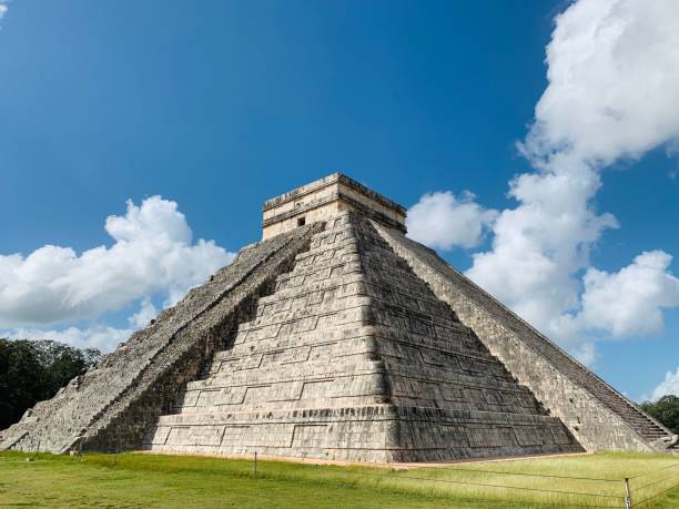 istock Enchanting Mayan pyramid in Cancun, Mexico. 1573769913