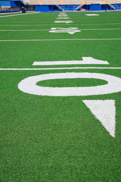 istock Football Ten Yard Line 157377541