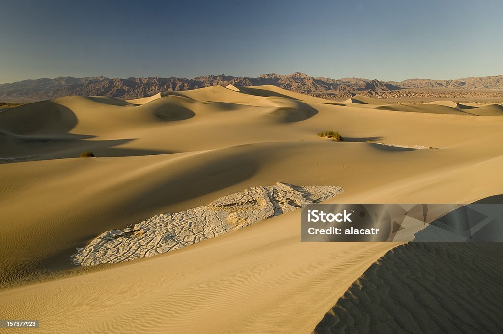 Dune di sabbia, Valle della Morte - Foto stock royalty-free di Ambientazione esterna