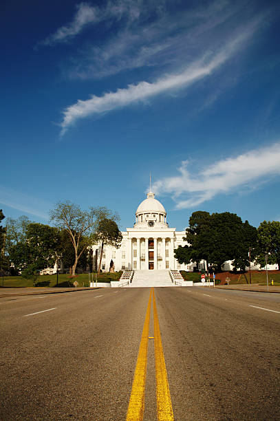 Travel Montgomery Alabama Capital stock photo