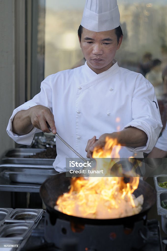 China Cook - Foto de stock de Cocina comercial libre de derechos