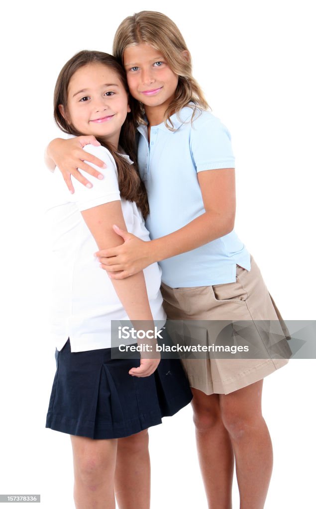 Dos chicas. - Foto de stock de 8-9 años libre de derechos