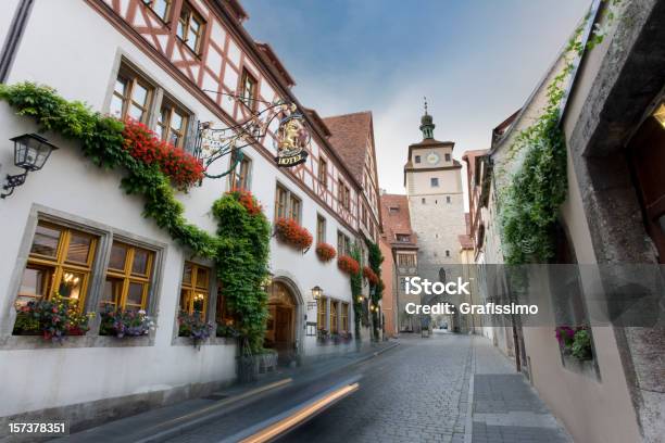 Deutschen Stadt Rothenburg Od Tauber Stockfoto und mehr Bilder von Franken - Franken, Rothenburg, Alt