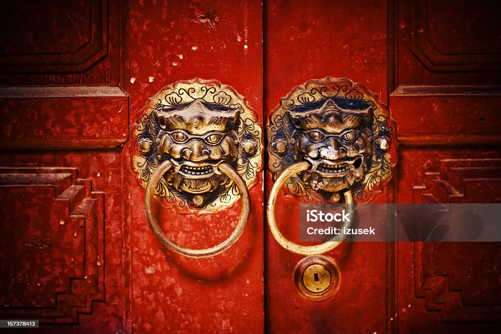 Starożytny Knockers - Zbiór zdjęć royalty-free (Antyczny)