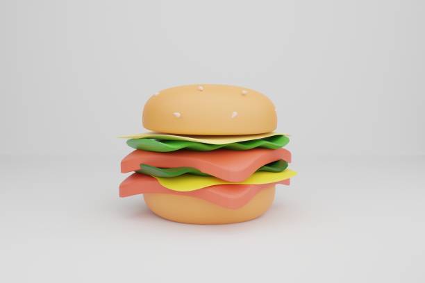 istock burger, ham, hamburger, junk, set sandwich, bun, white, food, menu. 1573785911