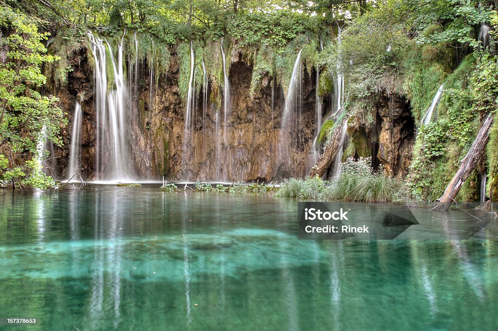 Laghi Plitvice - Foto stock royalty-free di Acqua