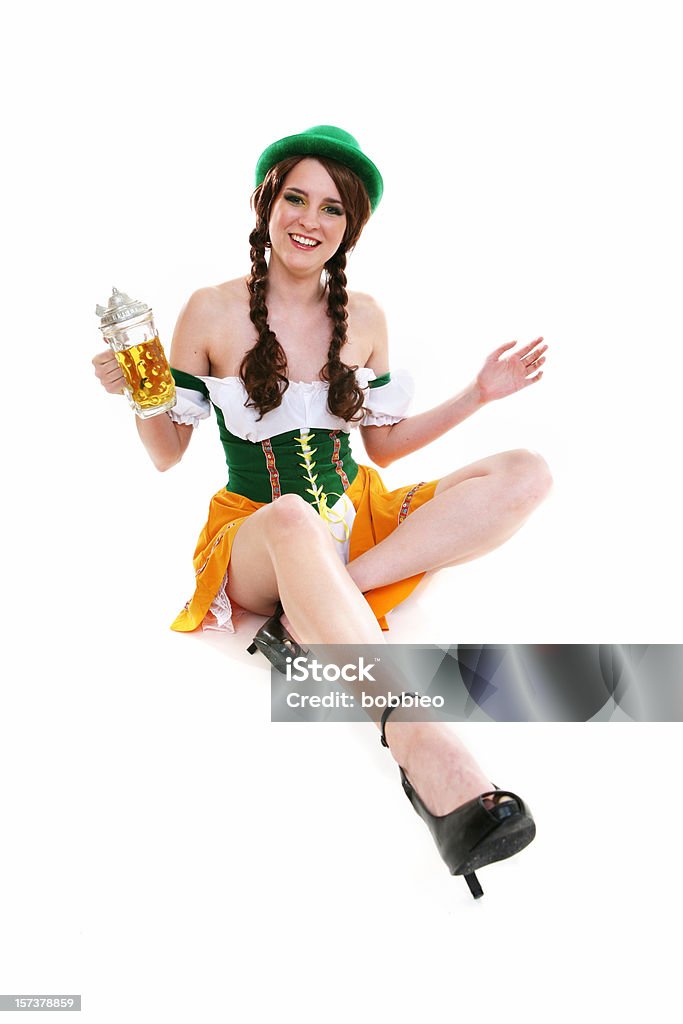 Serie Octoberfest - Foto stock royalty-free di Donne