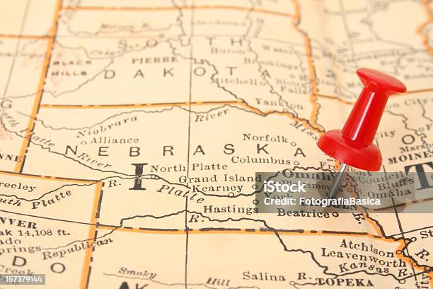 Lincoln - zdjęcia stockowe i więcej obrazów Lincoln - Stan Nebraska - Lincoln - Stan Nebraska, Stan Nebraska, Mapa