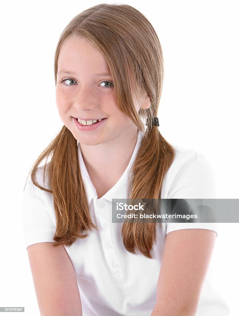 Chica feliz. - Foto de stock de Camisa de polo libre de derechos