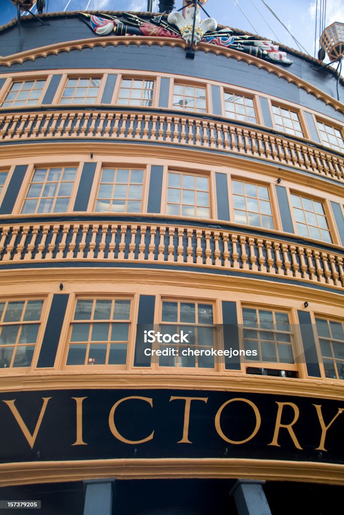 quartiers des amiraux - Photo de HMS Victory libre de droits