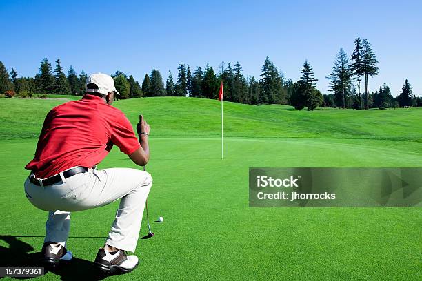 Futter Der Putt Stockfoto und mehr Bilder von Golfspieler - Golfspieler, Einlochen - Golf, Golf